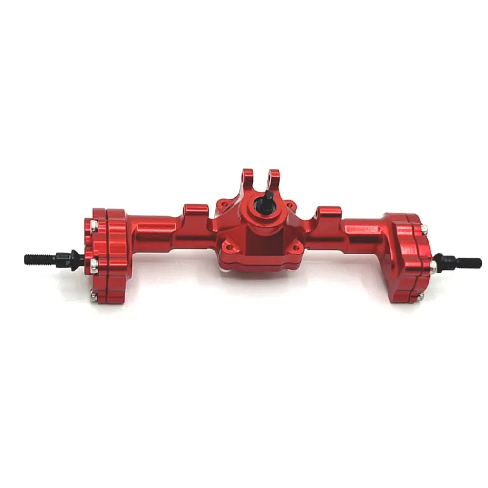 Rc Car Metal Complete Rear Axle Kit for Fms Rc Accessories Red
