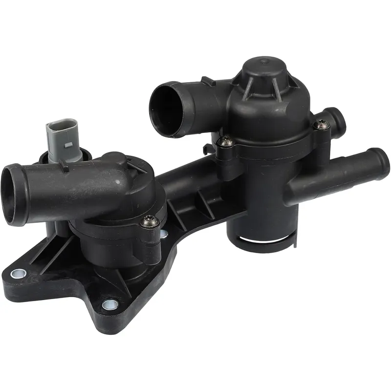 Engine Coolant Thermostat Housing Assembly Compatible with Vw Polo Audi A3