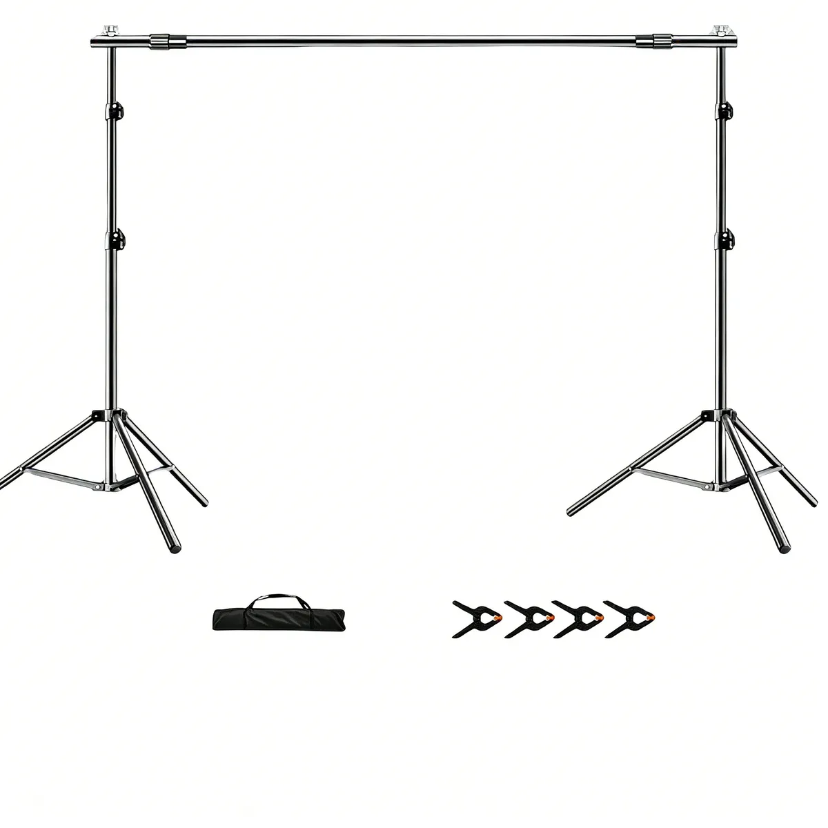 Adjustable Photo Backdrop Stand, 2.6×3m, for Photography & Video