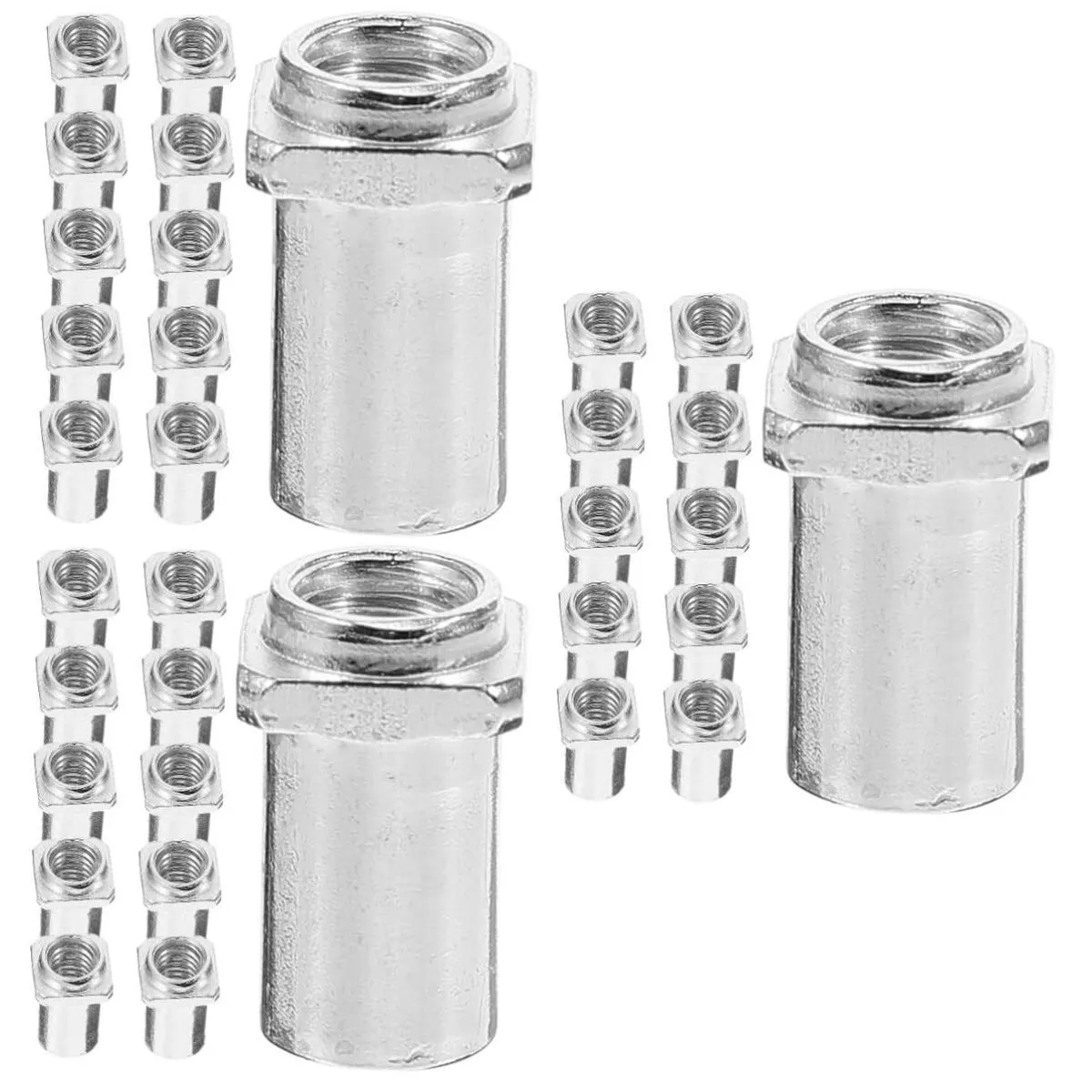 60pcs Drum Swivel Nuts for Tom Lug Replacement Hardware Fits Drums Easy