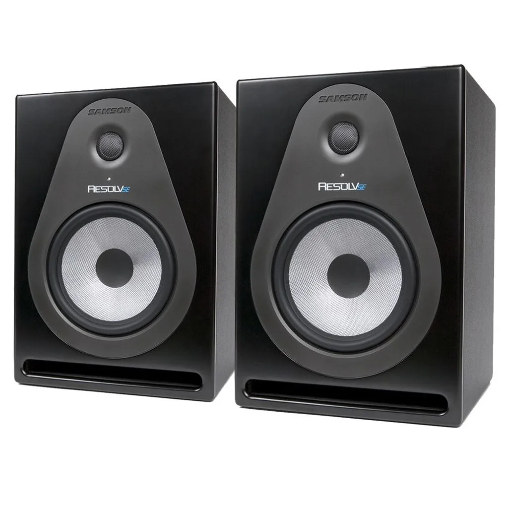Samson Resolv SE6 - 100w 2-Way Active Studio Reference Monitors - PAIR