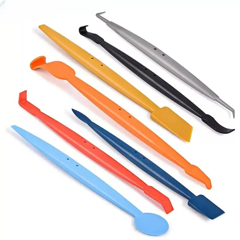 7 Piece Car Vinyl Wrap Tool Kit, Flexible Magnetic Micro Stick Squeegee