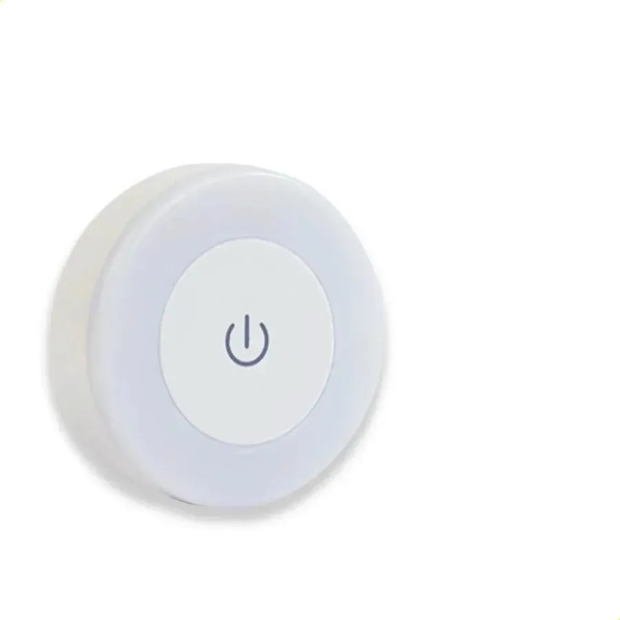 Wireless Led Night Light Rechargeable Round Wall Lamp