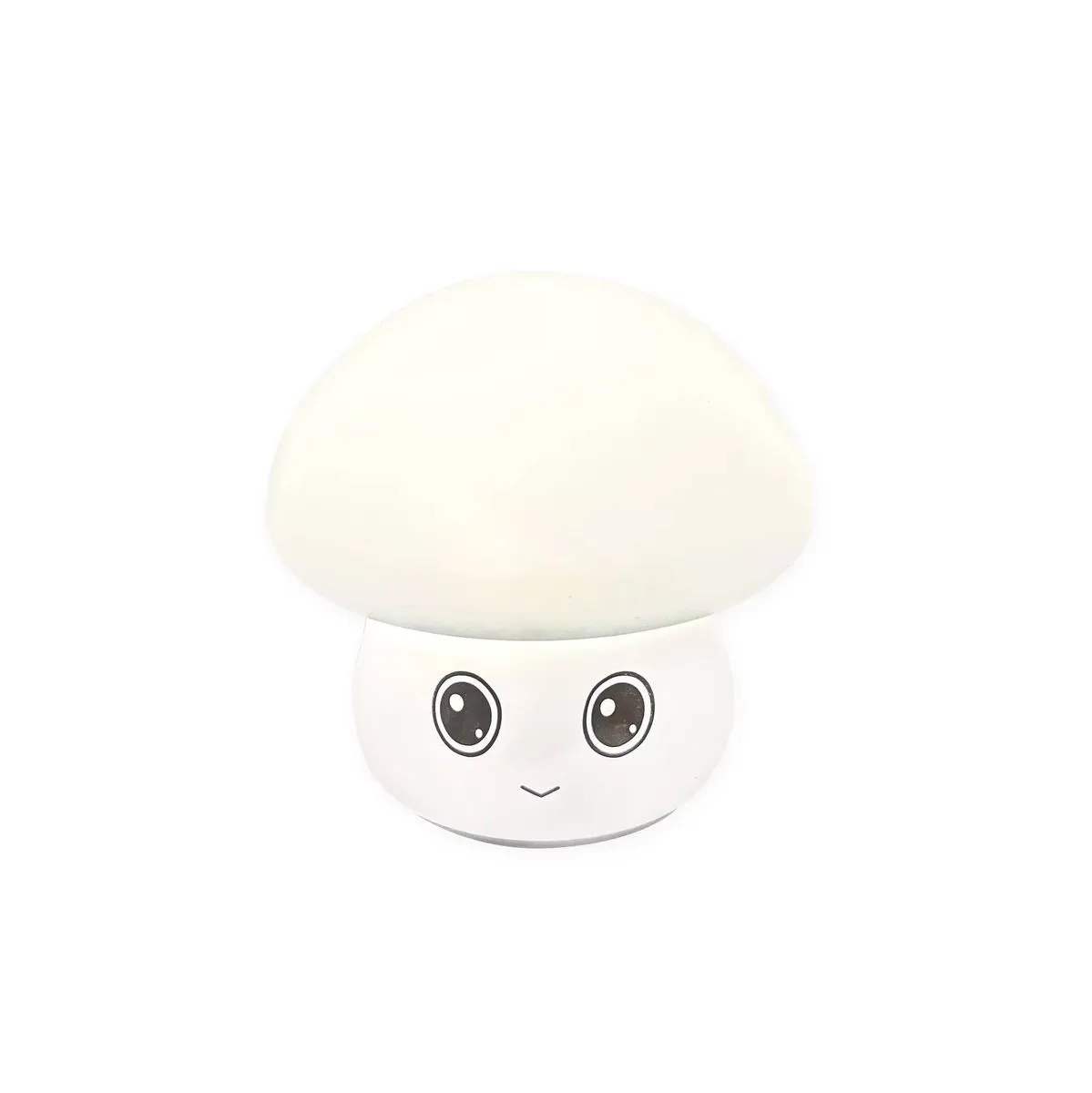Mushroom-Shaped Silicone Pat Night Light, Bedroom Ambient Lamp