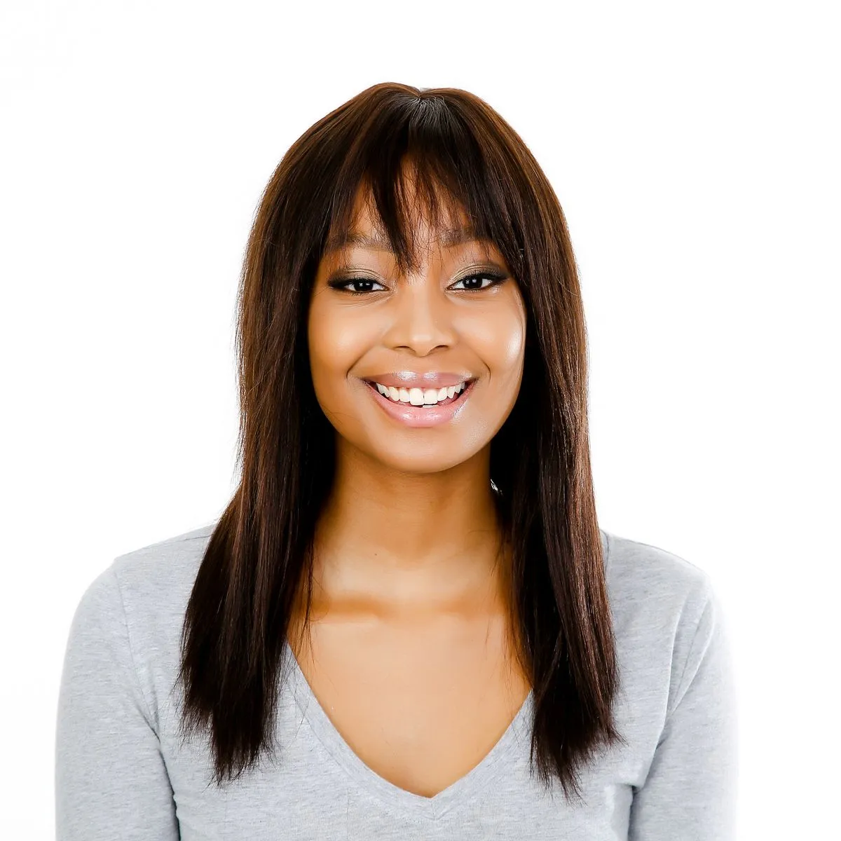 Joedir Brazilian Wigs Brazilian Human Hair Wigs Straight Hair Wig Rh843 - 2#