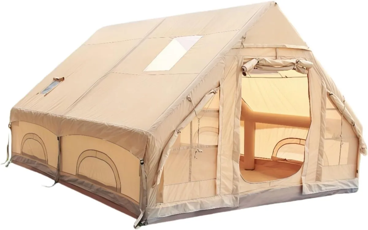 Inflatable Tent , Easy Installation, Double Tent Door, Ventilation Screen
