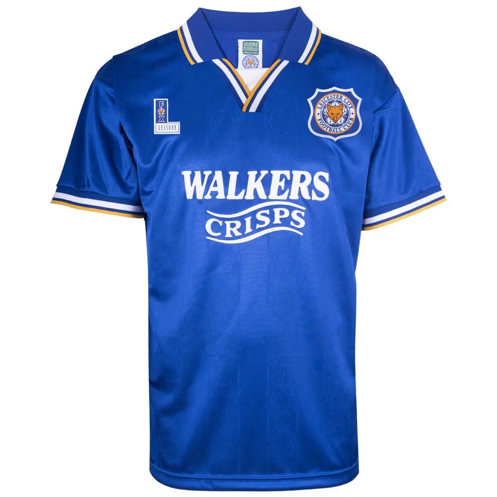 Leicester City Unisex 1995 Retro Football Supporters Shirt