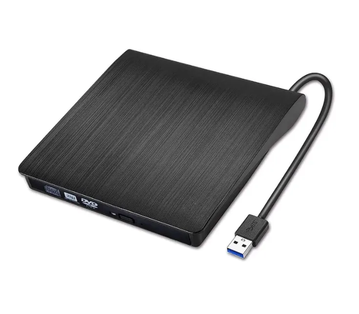 External DVD Burner, External Optical Drive, CD/DVD, USB 3.0, CD-RW/DVD-R
