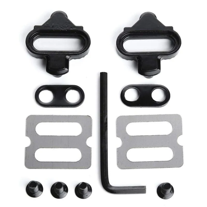 Fluir MTB Cleats for Shimano SM-SH51 with Backing Plates - Hardened Steel