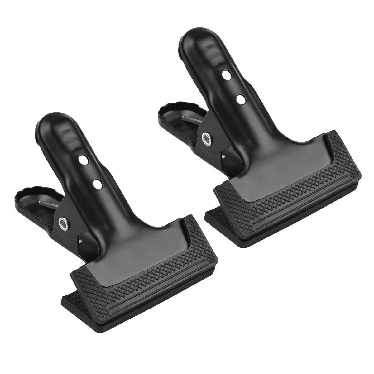 2 Pieces Metal Backdrop Clamps with Protective Pads