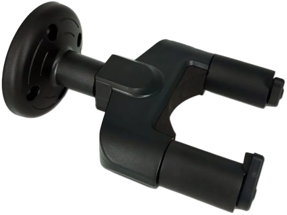 Auto Lock Guitar Wall Mount Hanger with Anti-Slip Foam Protection