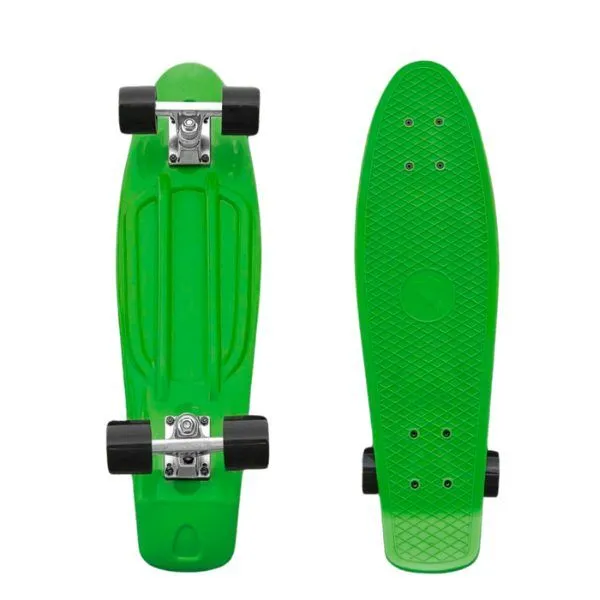 Mini Penny Board - Skateboard for Kids - 55cm Skateboard - Green