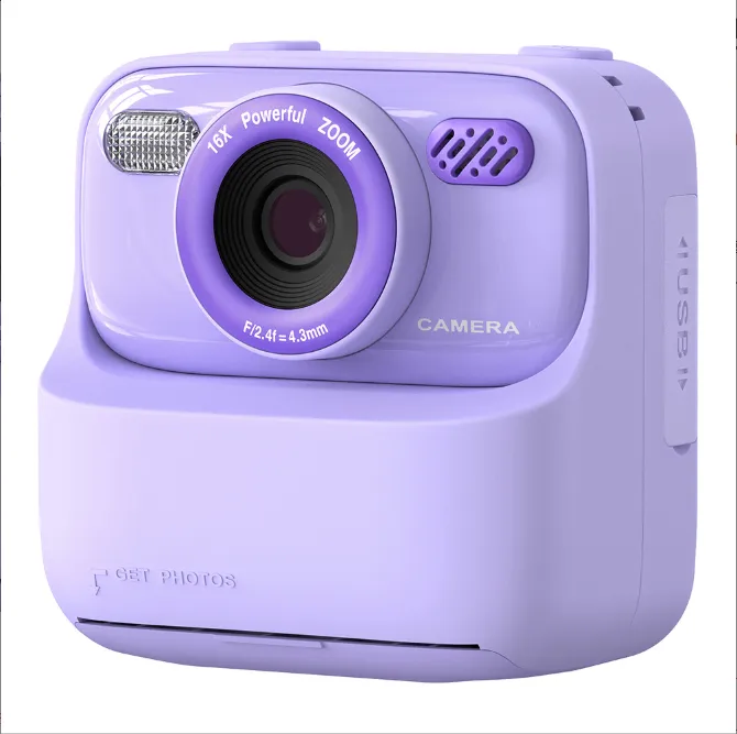 Instant Camera for Children, Dual-Camera Selfie Function
