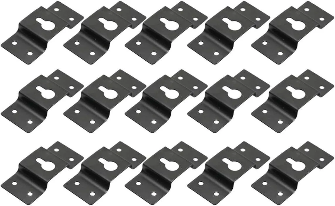 Iron Surround Sound Speaker Hooks Wall Mount Brackets Hanger Plates