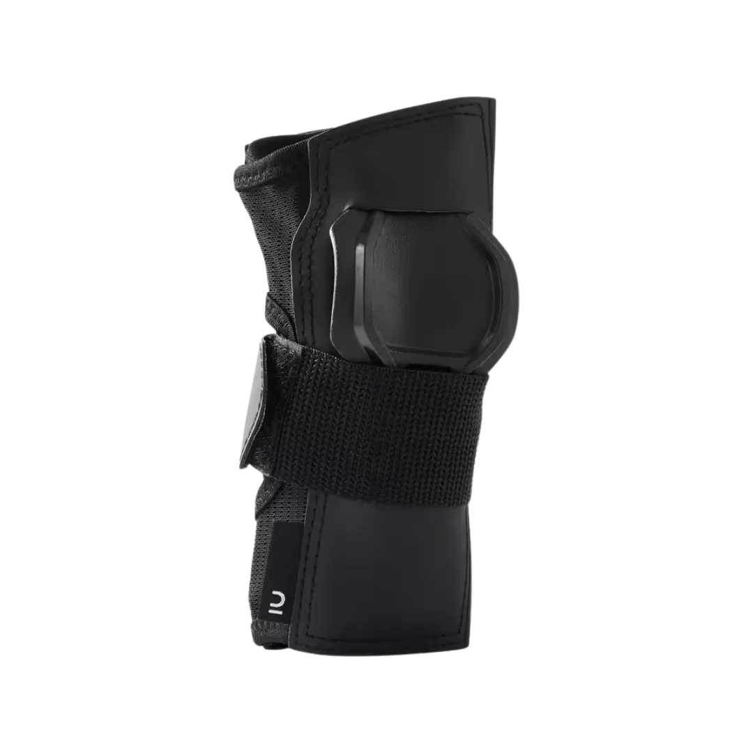 Oxelo Decathlon Adult Skateboarding Skating Wrist Guard Fit500 - Black