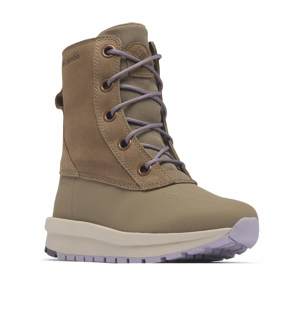 Columbia Women's Moritza Shield Omni Heat Boots Wet Sand Laven Pearl