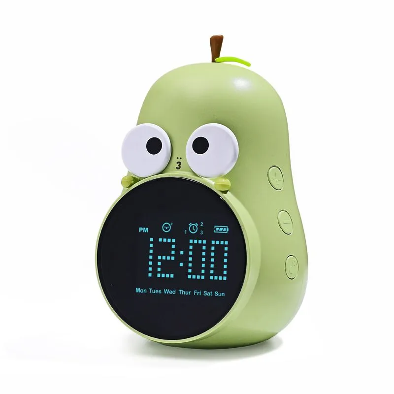 Funny Avocado Digital Alarm Clock