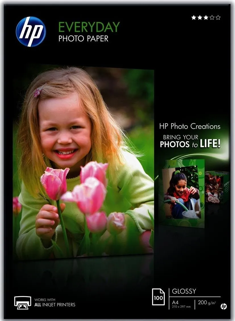 HP Q2510A Everyday Glossy Photo Paper - A4