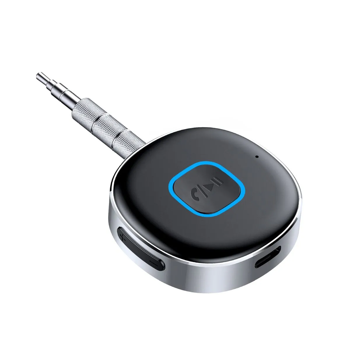 Bluetooth 5.3 AUX Car Adapter - Wireless Audio Receiver for Speaker