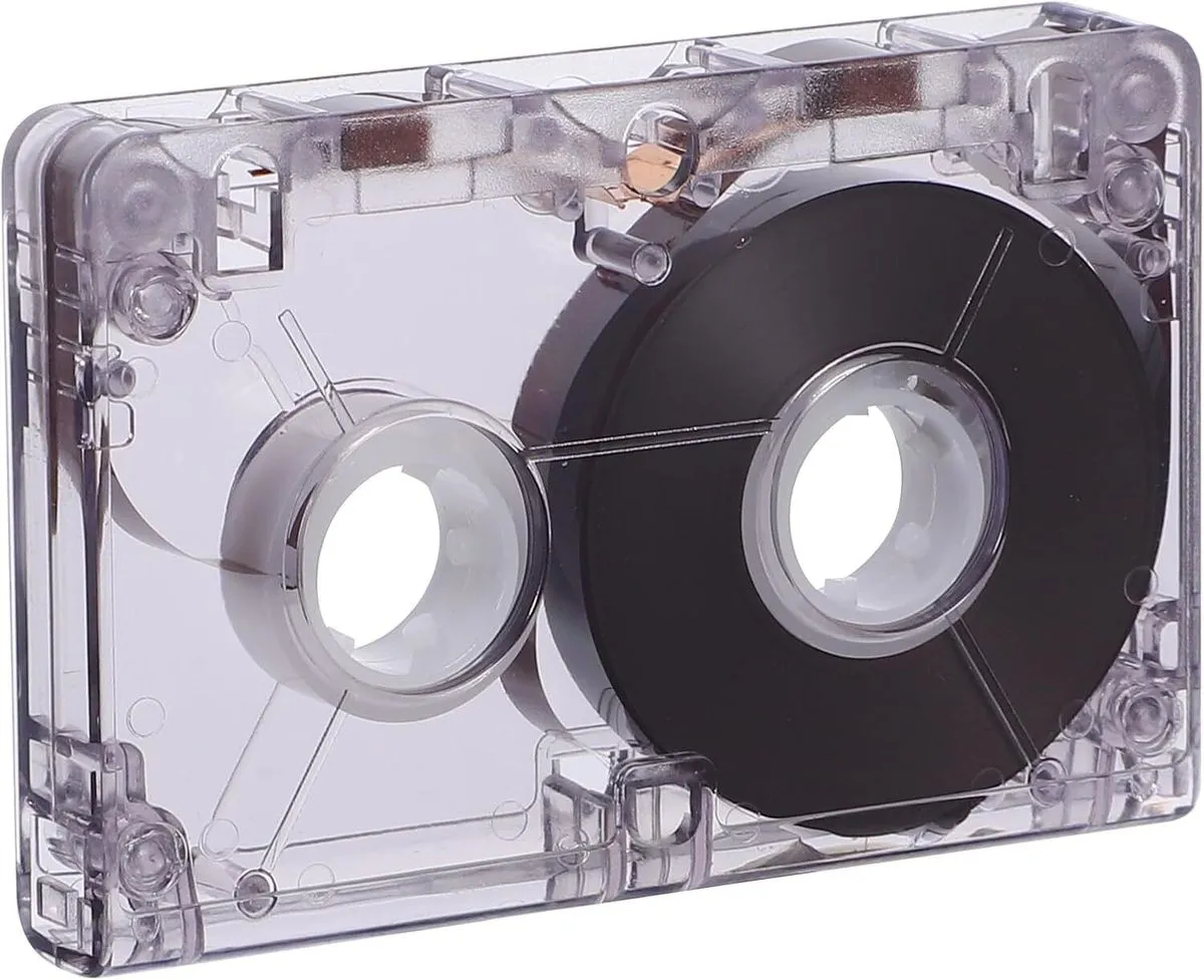 Plastic Audio Cassette Tape: 60 Minutes Blank Interview Recorders Audio