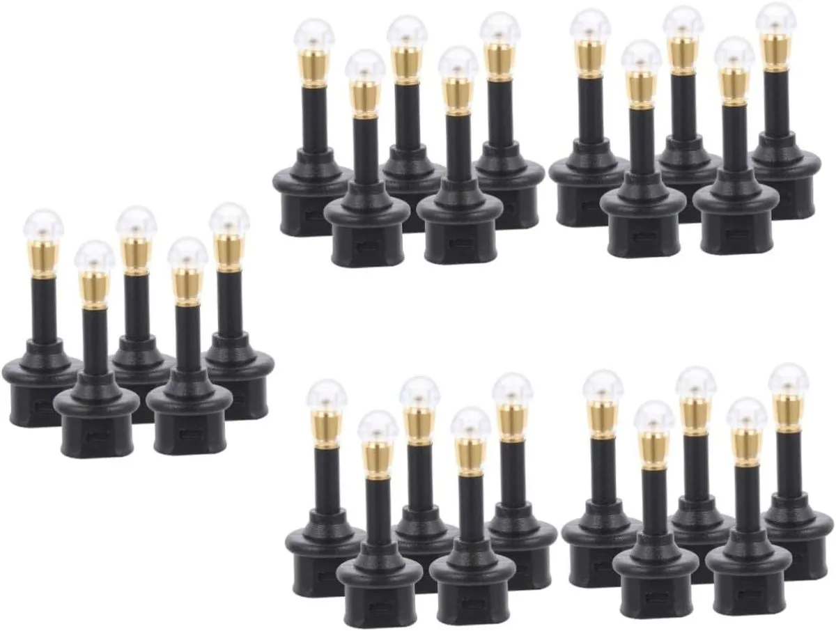 25pcs Optic to Jack Adapter Optical Audio to Female to Male Converter