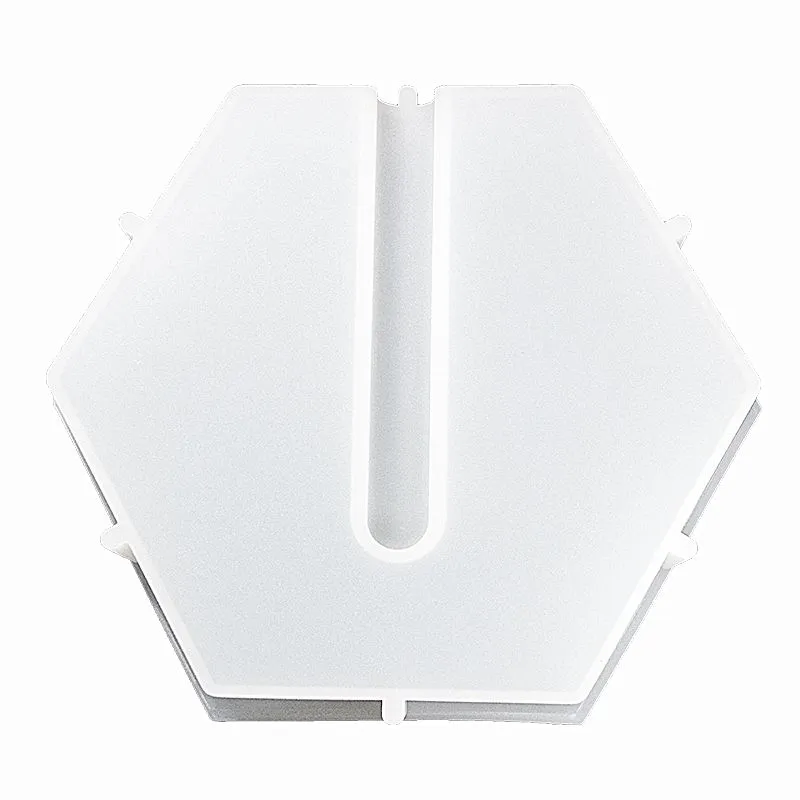 Silicone Mould - Hexagon Tube Flower Vase for Resin/Epoxy