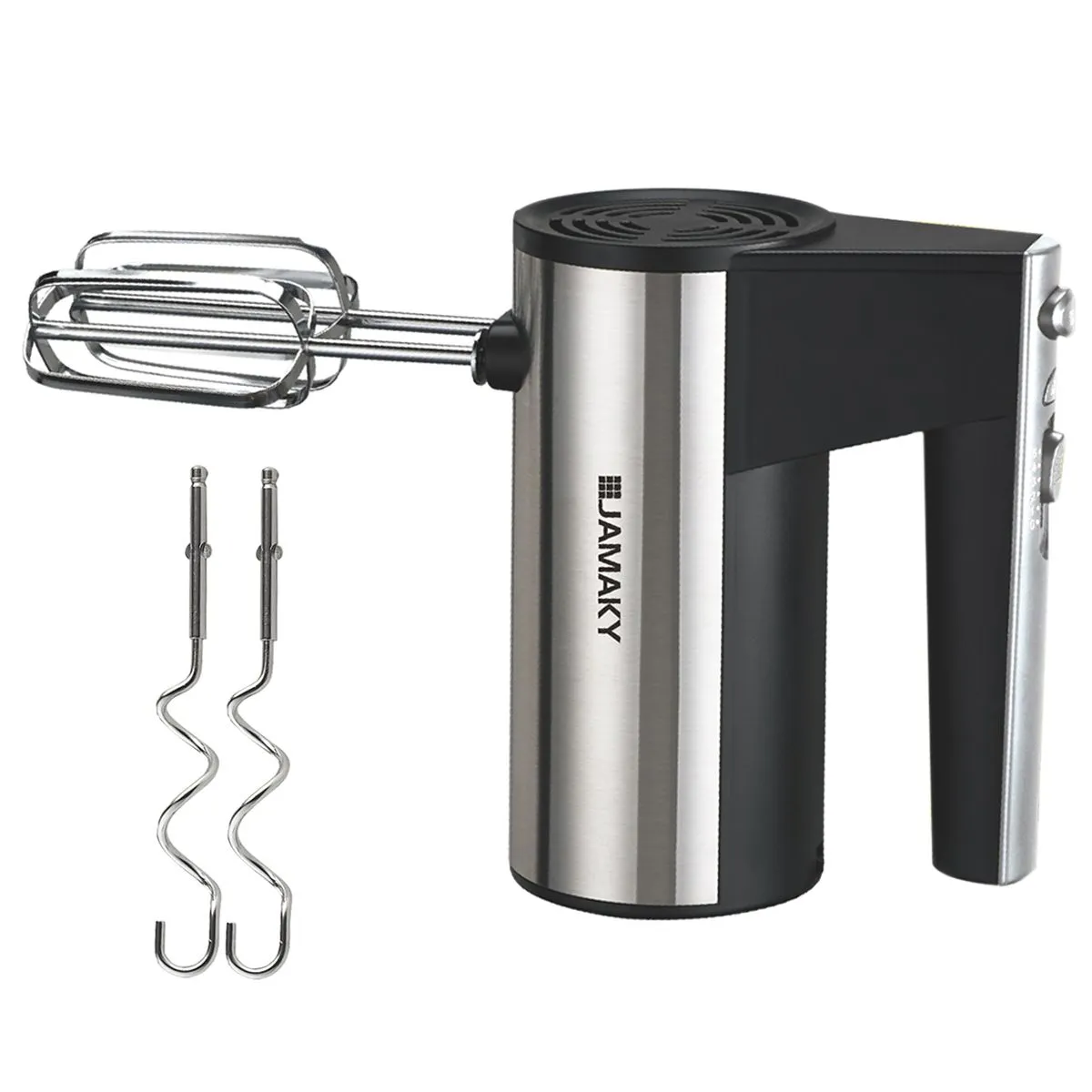 JAMAKY Multifunctional Electric Hand Mixer 500W 5 Speed Adjustment