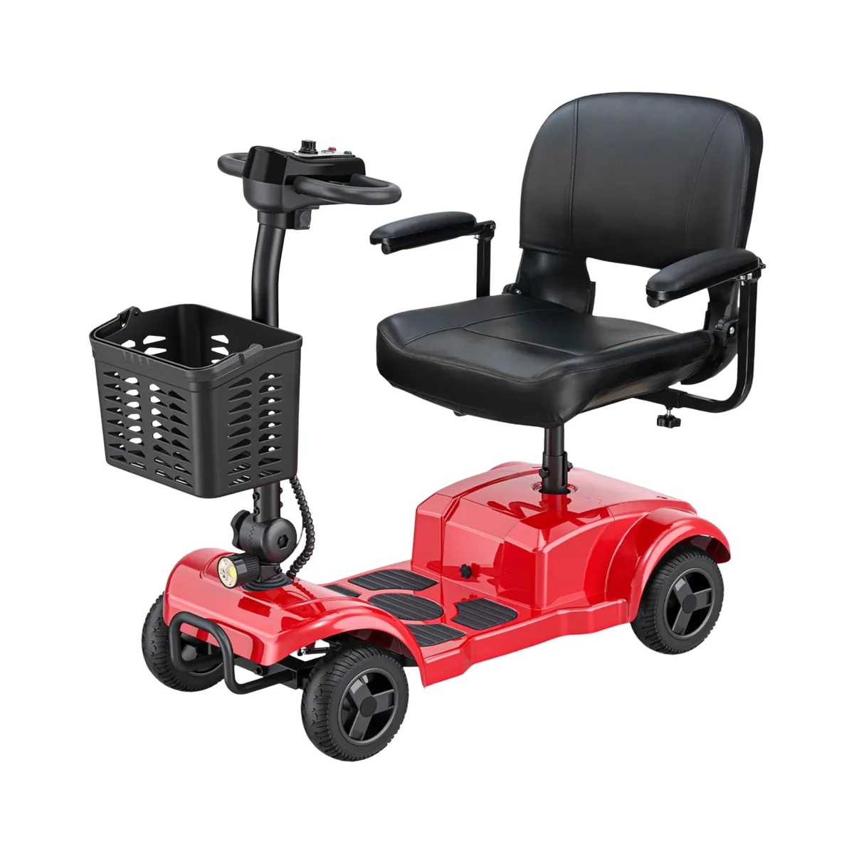 4-Wheel Folding Mobility Scooter - Heavy-Duty Electric Scooter