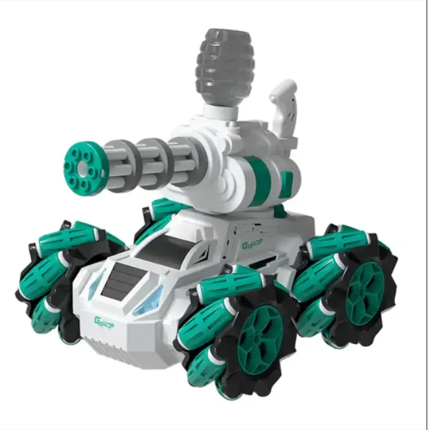 Water Bomb Remote Control Stunt Car Gesture Sensing RC Stunt Car - Green