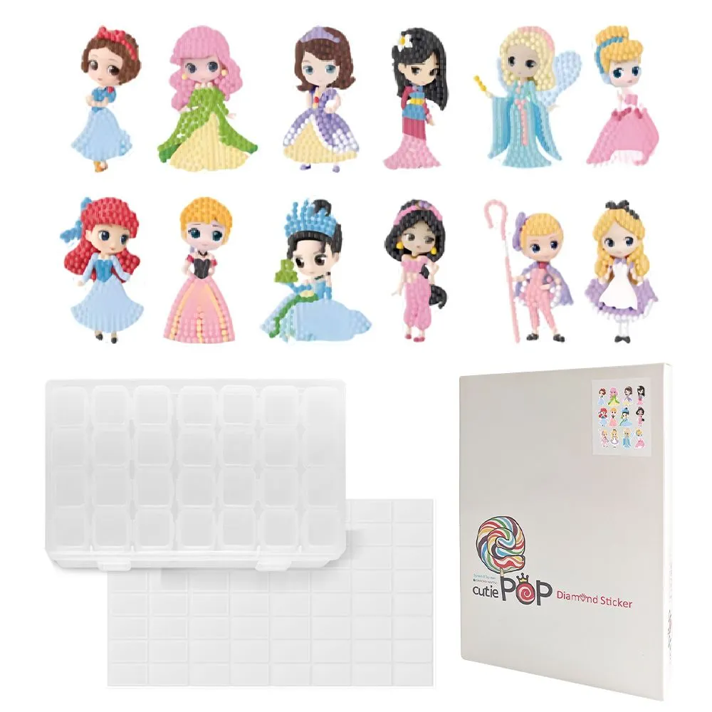Diamond Painting DIY Sticker - Princess &Fairy -  Princess LD158