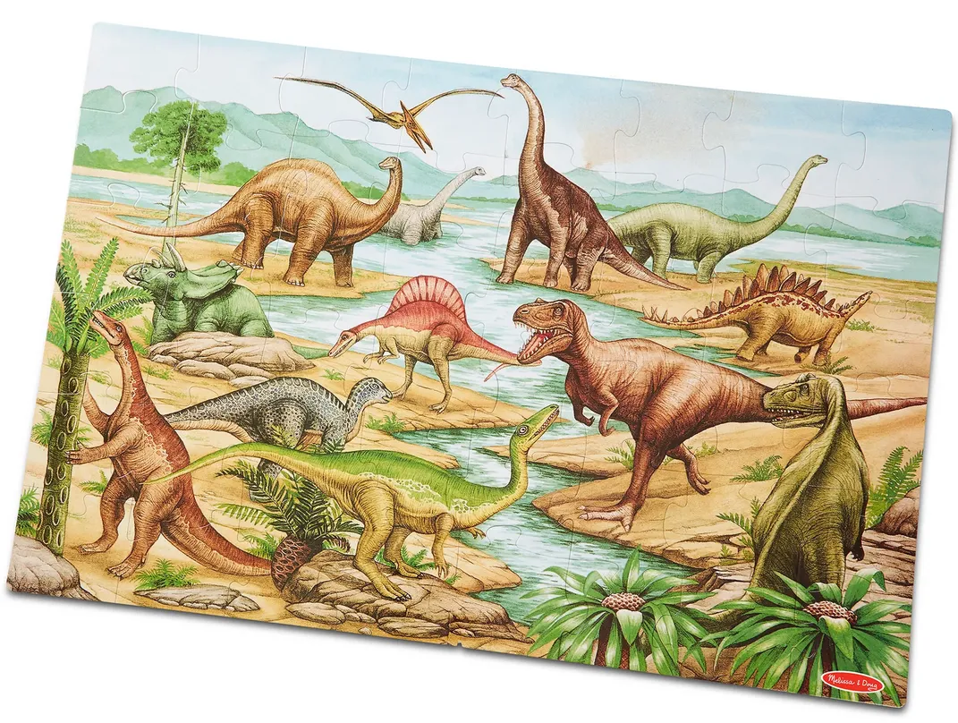 Melissa & Doug Dinosaurs Floor Puzzle (48 Piece)