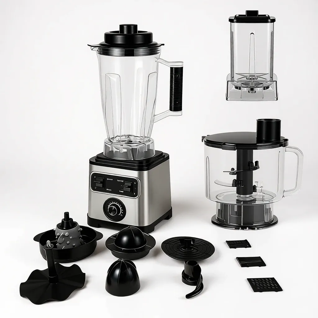 8-in-1 Food Processor Blender Electric Blender Juicer Blender Mixer Grinder