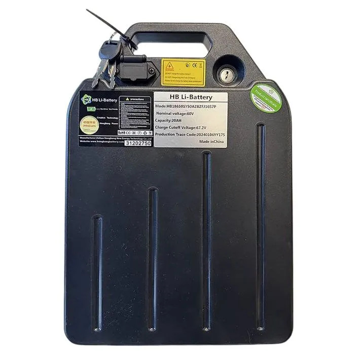 Electric Bike Lithium 12AH 60 Volts Replacement Battery
