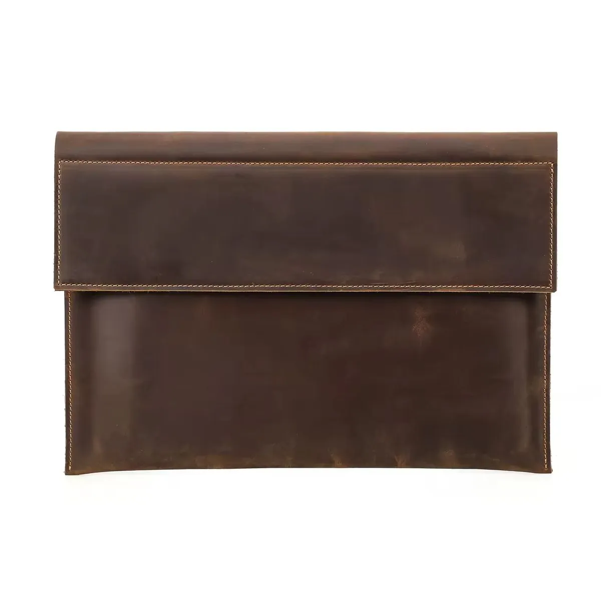 Premium Genuine Leather Laptop Sleeve - Luxury Protective Case for Laptops