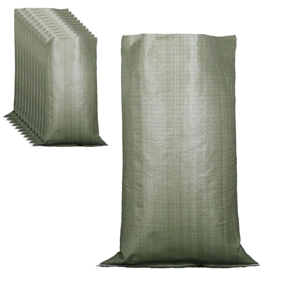 Garden Sand Bags, Robust and Tear-Resistant Flood Prevention - Set of 12