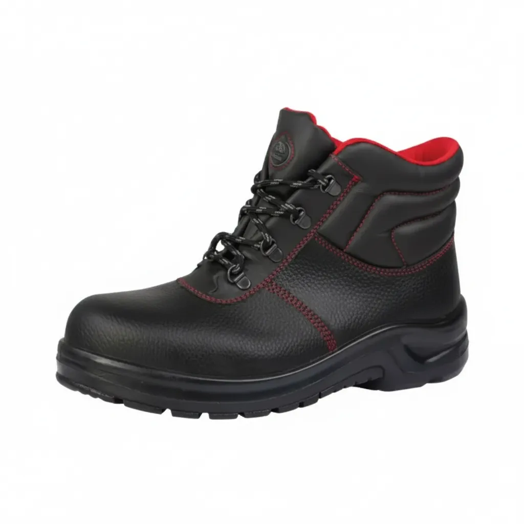Bata Induna Black Safety Boots Size 8 for Work and Outdoor Use