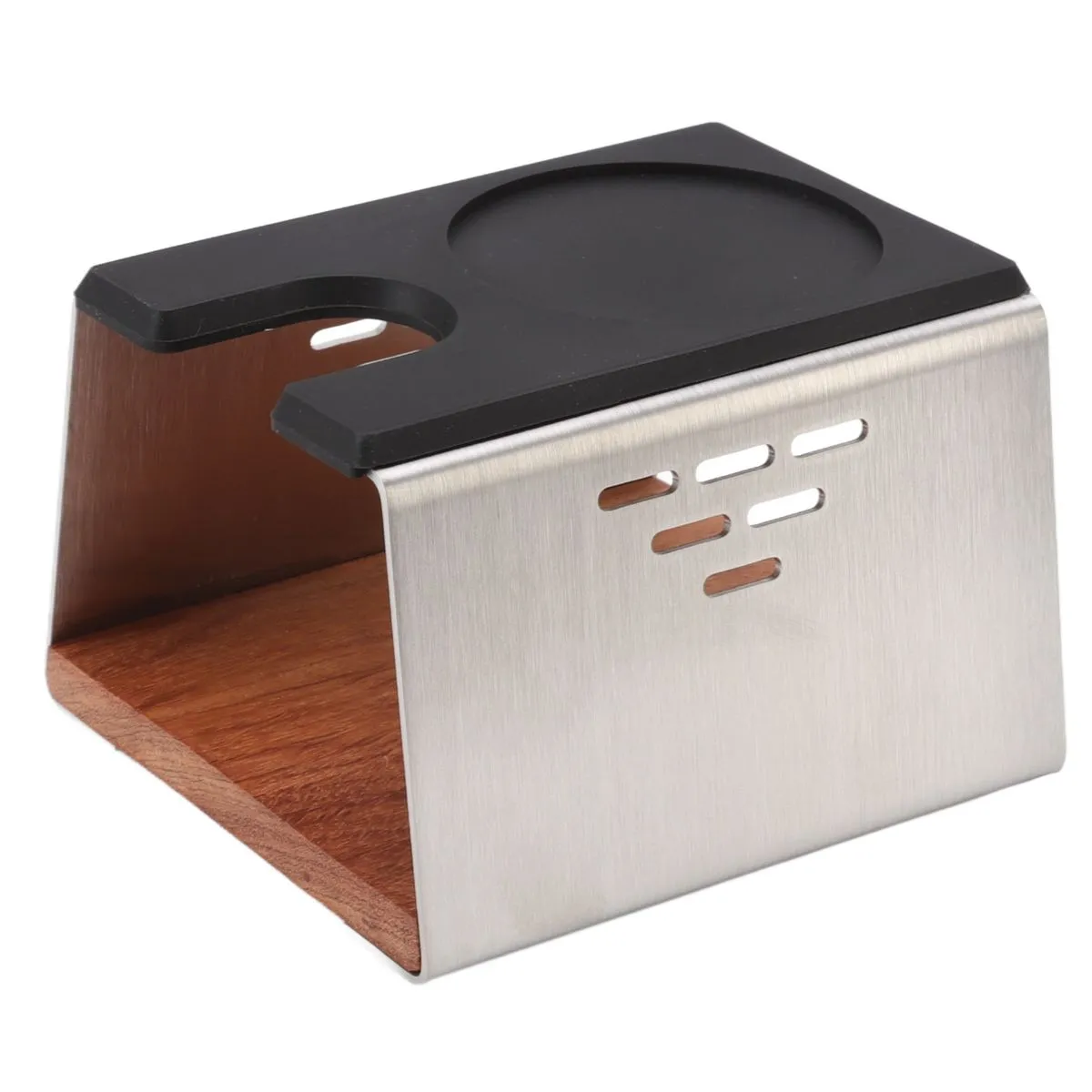 Coffee Tamper Station Stand For Home And Cafe