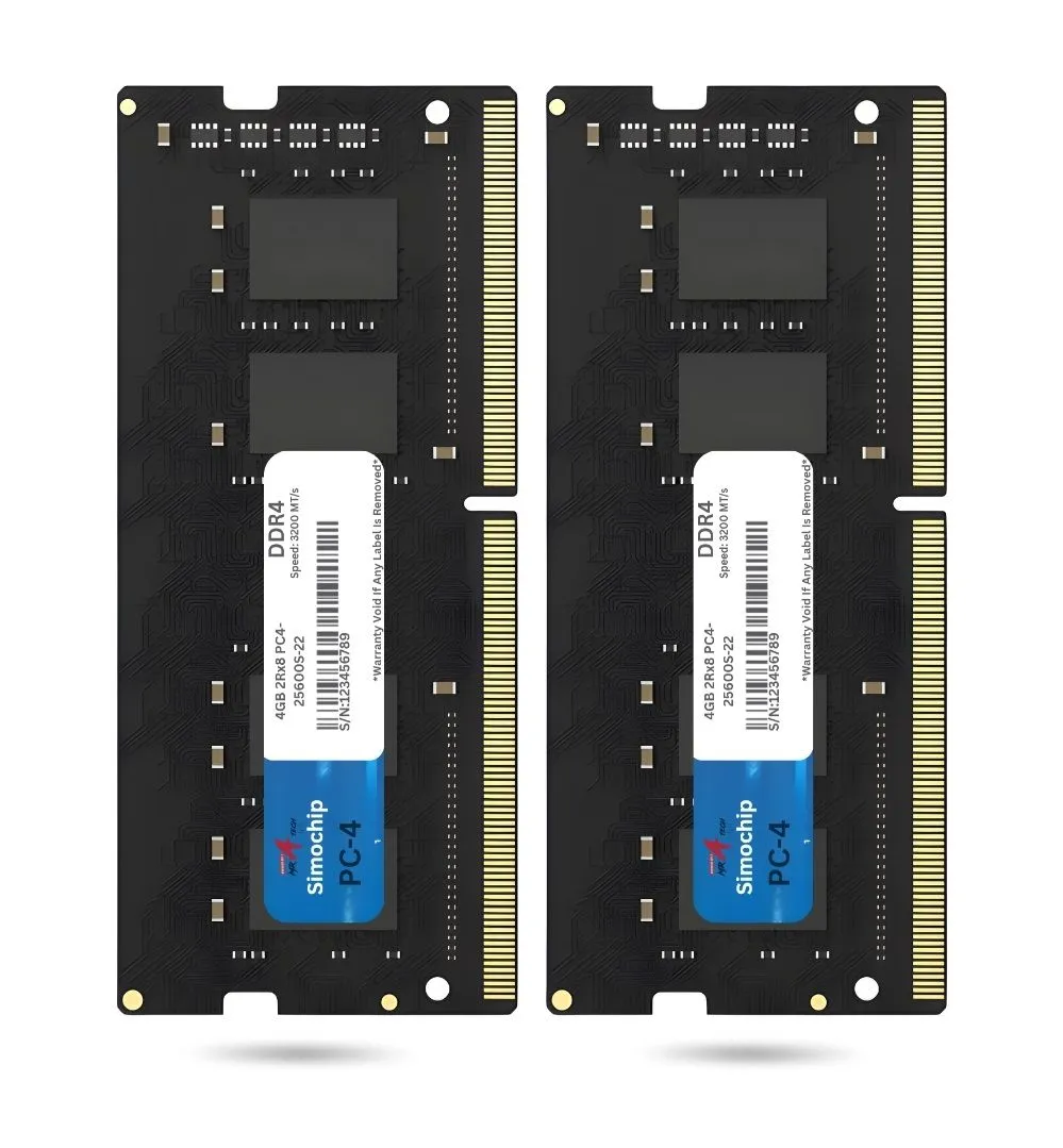 DDR4- 4GB RAM For Laptop ,Notebook ,All in computers RAM Memory (DDR4) X 2