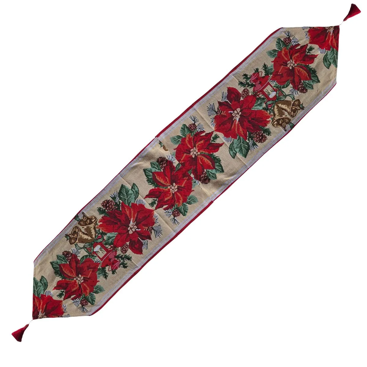 Christmas Classic Table Runner for great and tasteful table decoration - Yellow