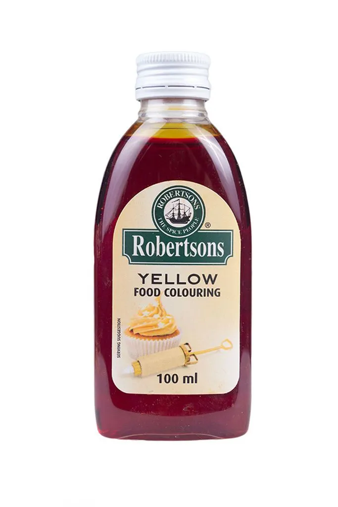 Robertson's Egg Yellow Food Colouring (5 x 100ml)
