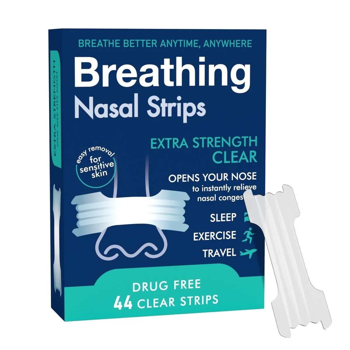 Nasal Breathing Strips (Pack of 44)