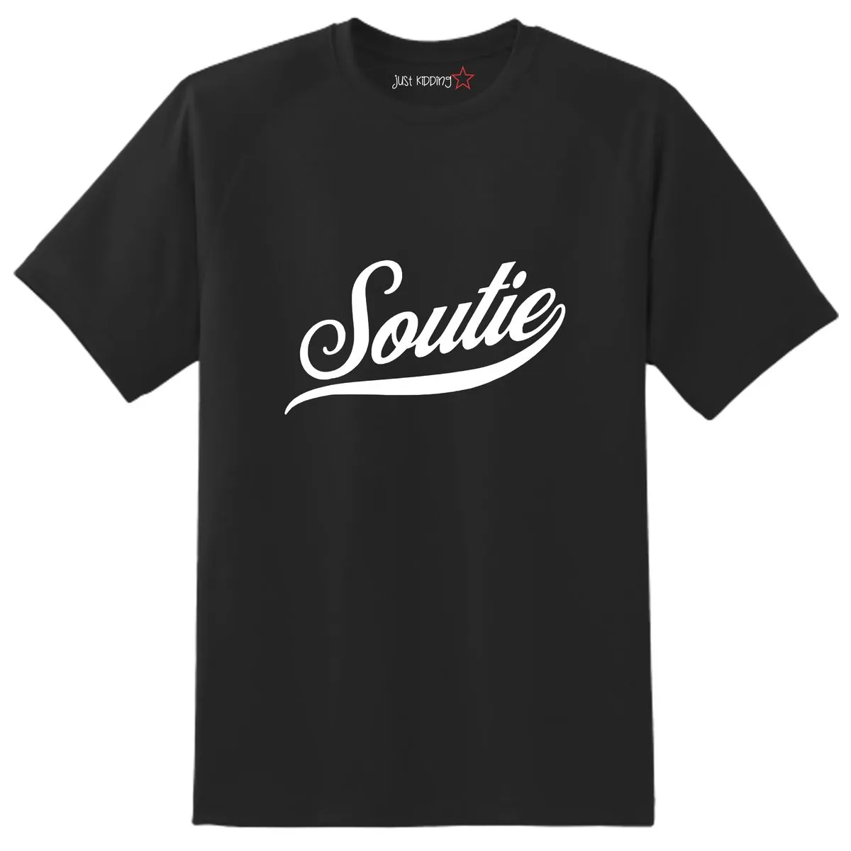 Just Kidding Boys "Soutie" Short Sleeve Tshirt Black