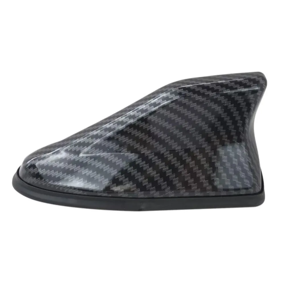 Automotive Universal Carbon Fiber Car Shark Fin Aerial Antenna 17cm