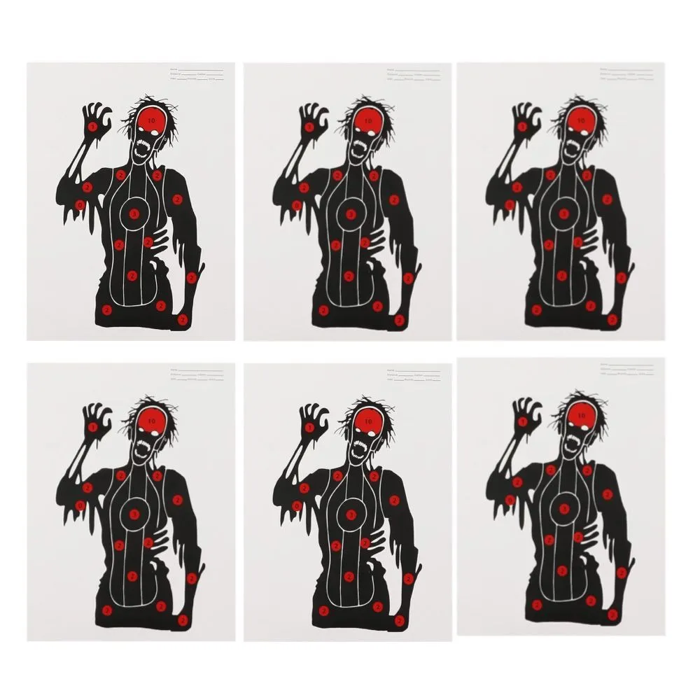 Camping Sport Archery/Gun Shooting ZombieTraining Target 6pc(45cm)- Special