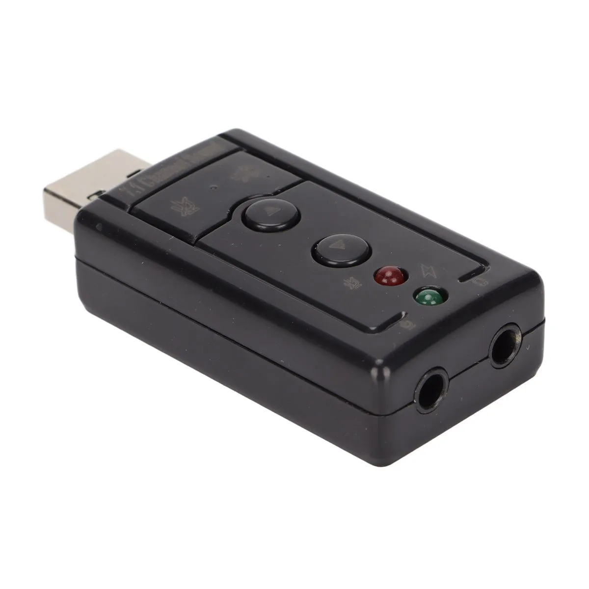 7.1 Channel Virtual Sound Card with Internal Amplifier & Volume