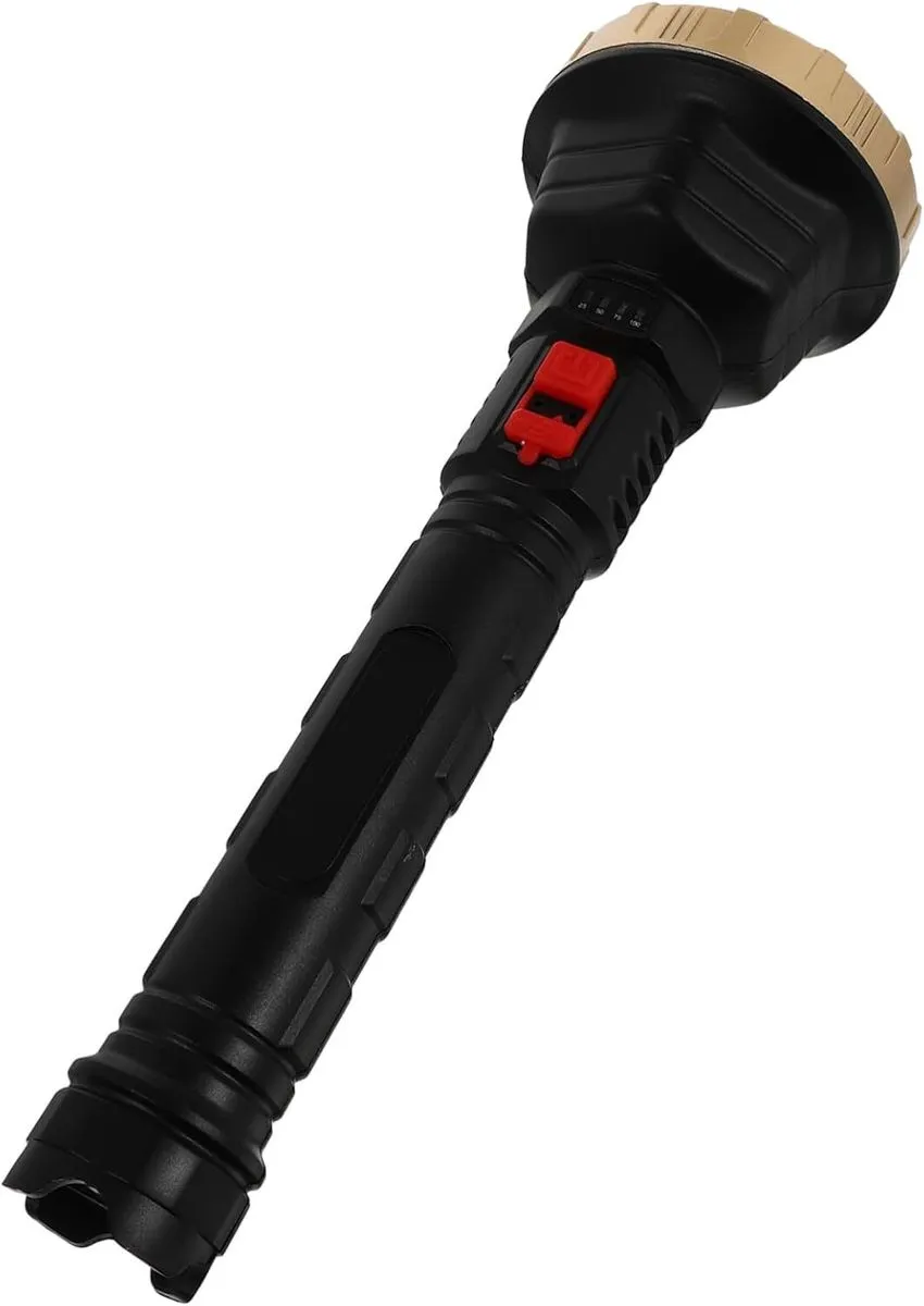 Long Beam Flashlight Outdoor Lighting Compact Design for Adventure USB