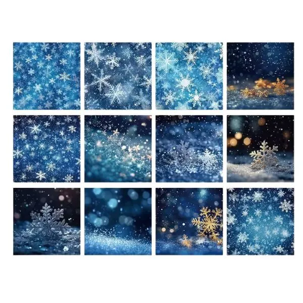 Winter Wonderland Scrapbook Paper