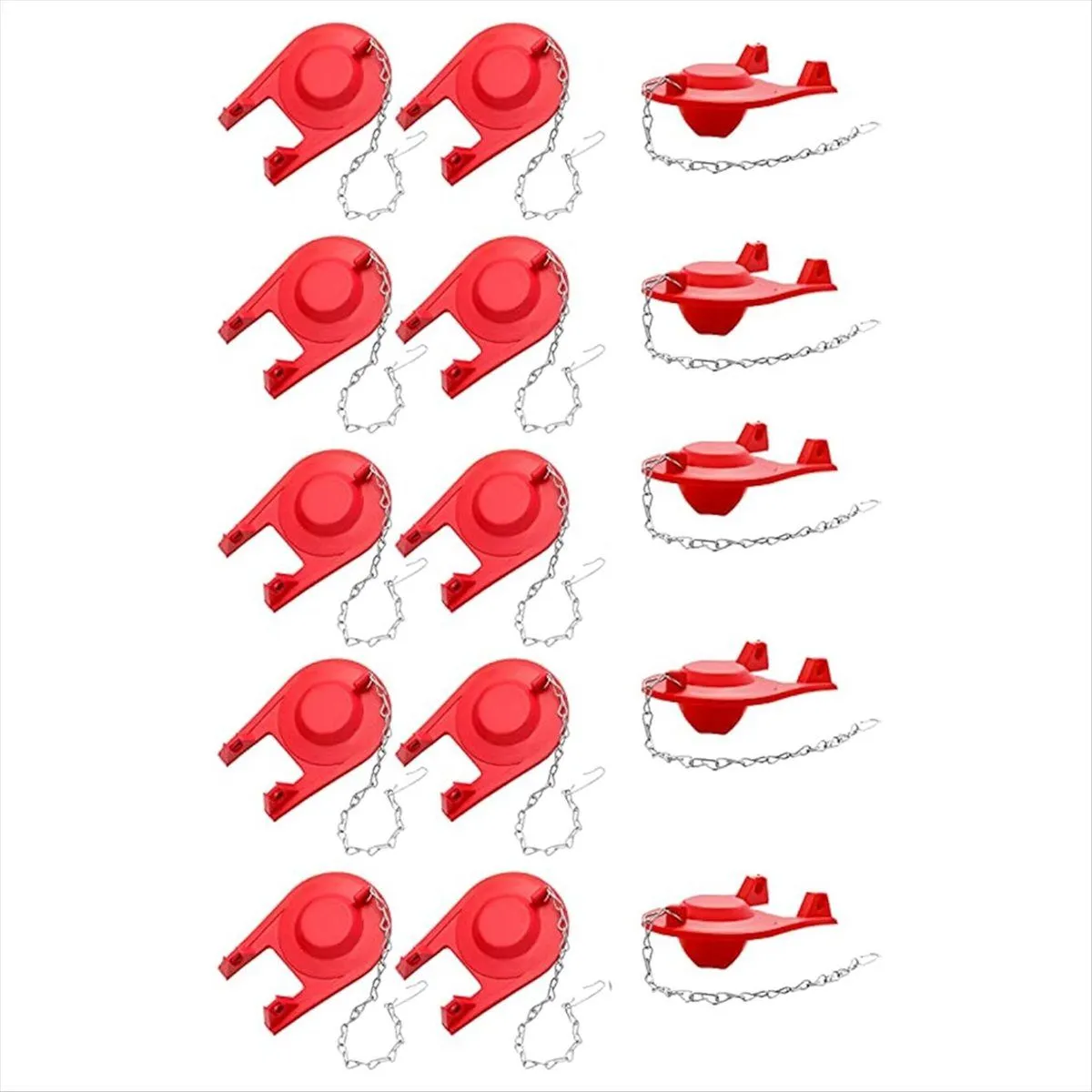 15 Pieces Toilet Flapper Replacement Kit Toilet Compatible with None