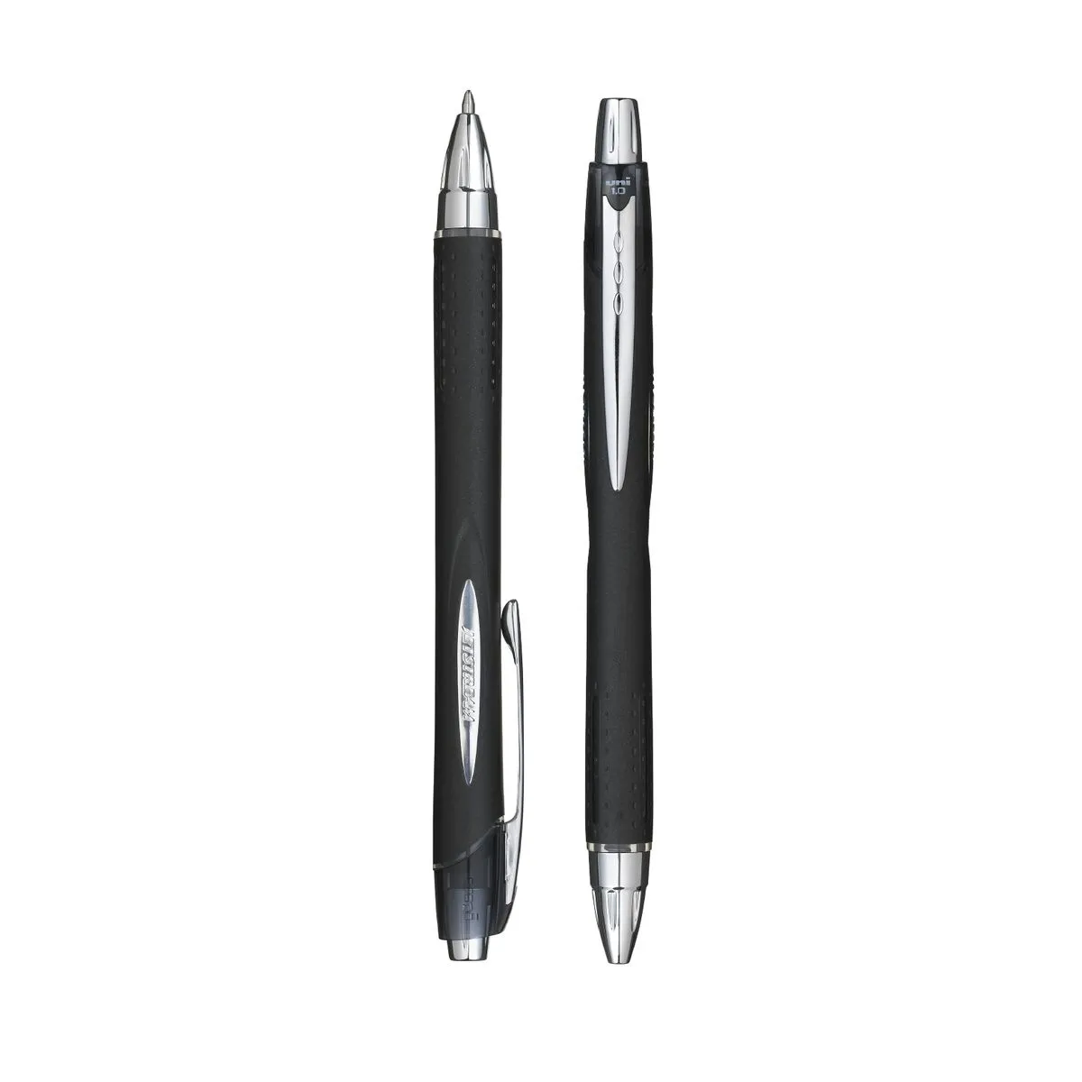 Uni Jetstream, SXN-210 (1.0mm) Retractable, Black, Pack of 2