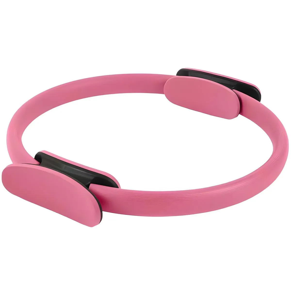 Pilates Ring Fitness Circle 15" Resistance Ring Yoga Training Equipment - Pink